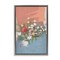 Stupell Industries Flowers in Jeans Pocket Framed Floater Canvas Wall Art Design by Nataly White